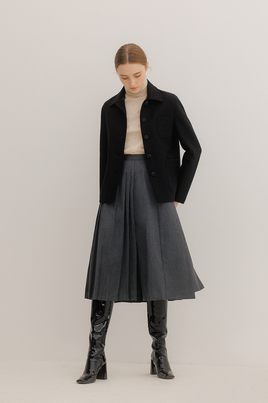 siskin skirt (gray) 6차 리오더 손예진 착용